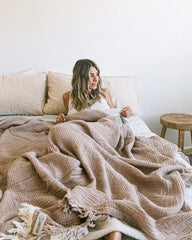 Senna Taupe - PARTY BLANKET⢠- Queen