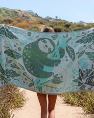 Wander Sloth Towel Bag - Fahlo