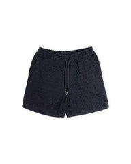 Orb Waffle Short - Black - Mens