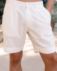 York Linen Short