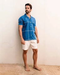 York Linen Short