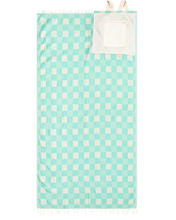 Checker Towel Bag  - Florida Keys