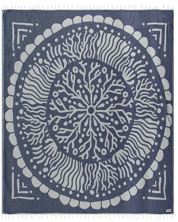 Mandala Reef - X-Large Navy